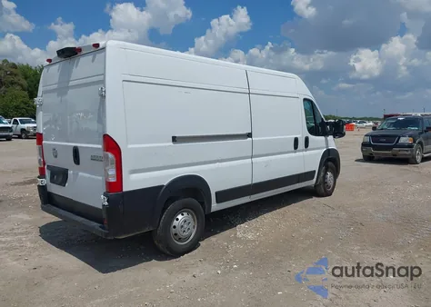2023 Ram Promaster 2500 High Roof 159 Wb z USA, uszkodzony, nr VIN 3C6LRVDG2PE524024